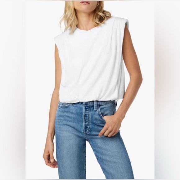 Joe's Jeans Tops - NWT JOEs The Arden Slub Sleeveless Tee White Size Large